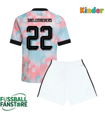 Belgien Alexis Saelemaekers #22 Replik Auswärtstrikot Kinder WM 2026 Kurzarm (+ Kurze Hosen)